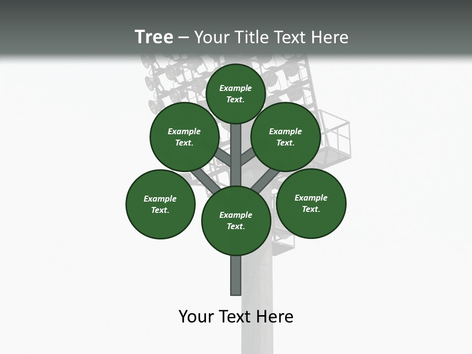 Background Shiny Illuminated PowerPoint Template