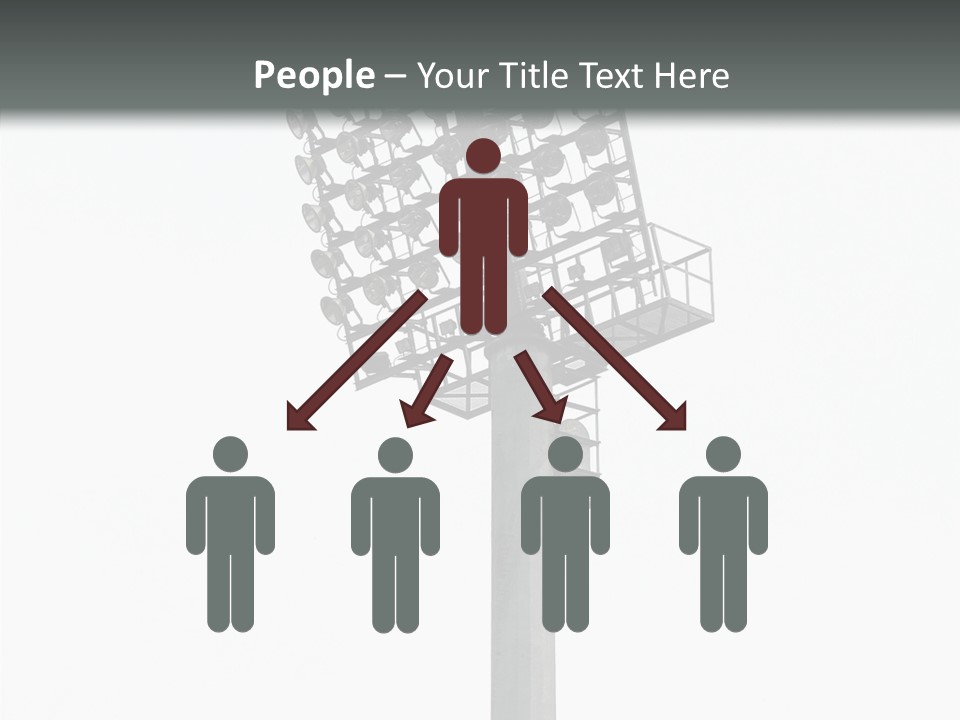 Background Shiny Illuminated PowerPoint Template