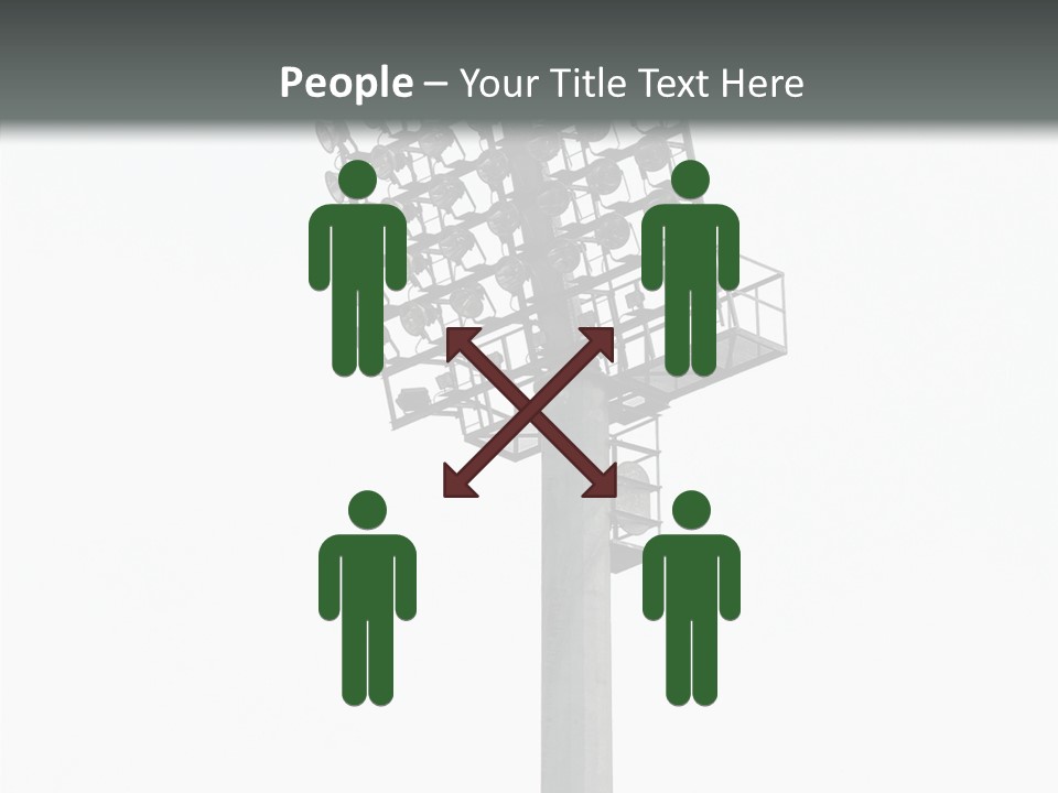 Background Shiny Illuminated PowerPoint Template