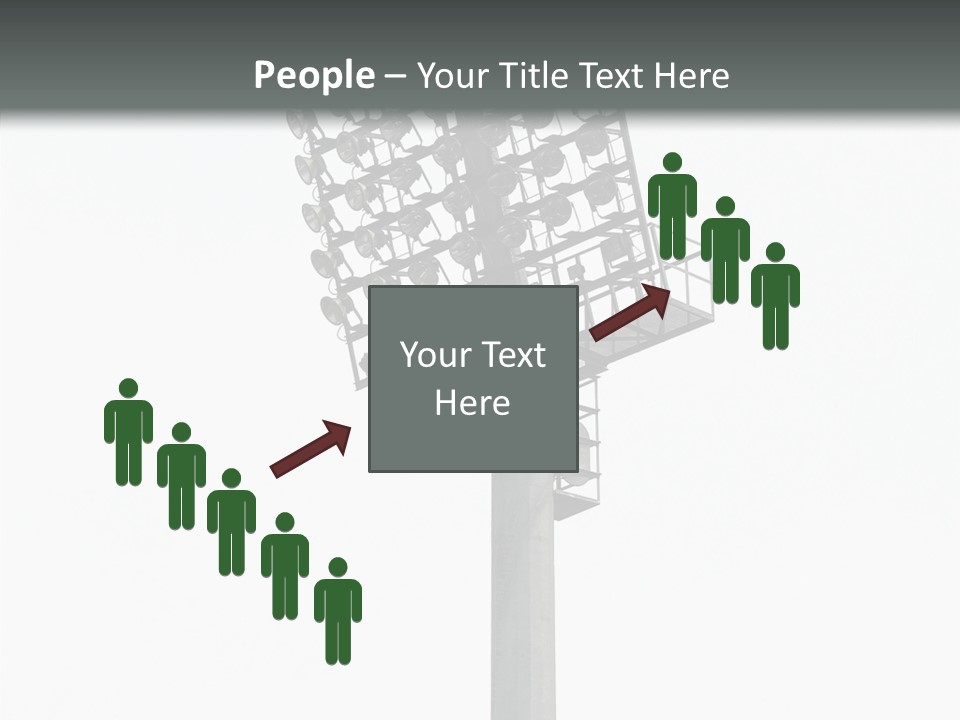 Background Shiny Illuminated PowerPoint Template