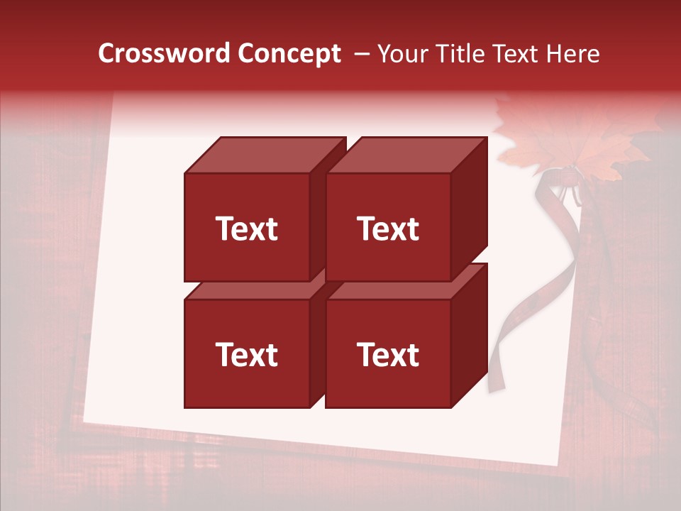 Square Illustration Creativity PowerPoint Template