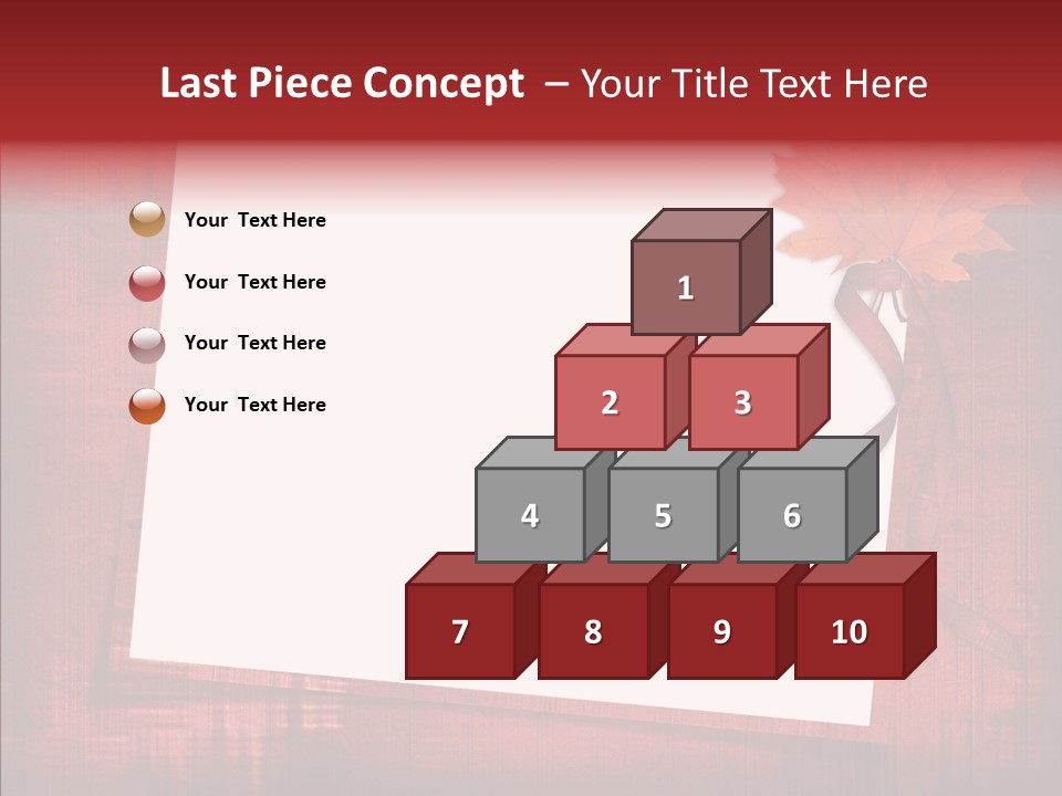 Square Illustration Creativity PowerPoint Template