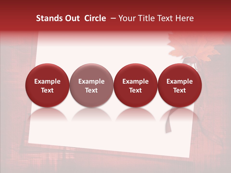 Square Illustration Creativity PowerPoint Template