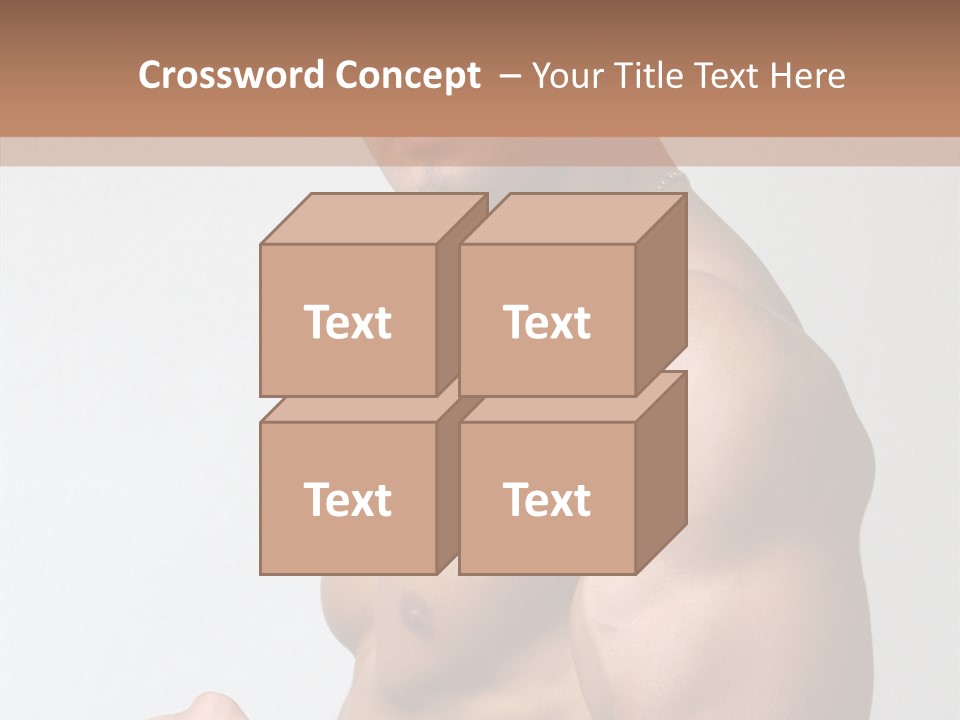 Fit Strong Bodybuilding PowerPoint Template