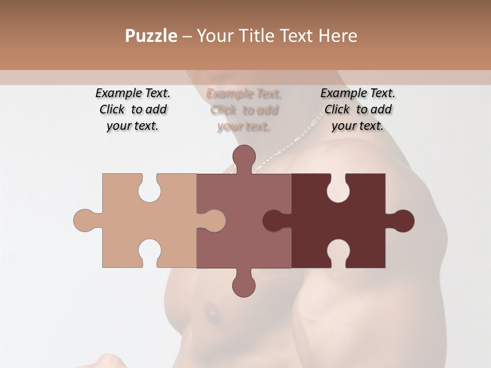 Fit Strong Bodybuilding PowerPoint Template