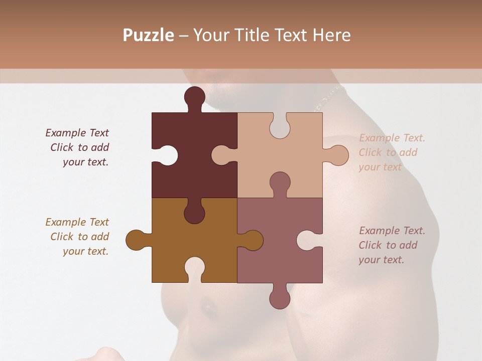 Fit Strong Bodybuilding PowerPoint Template