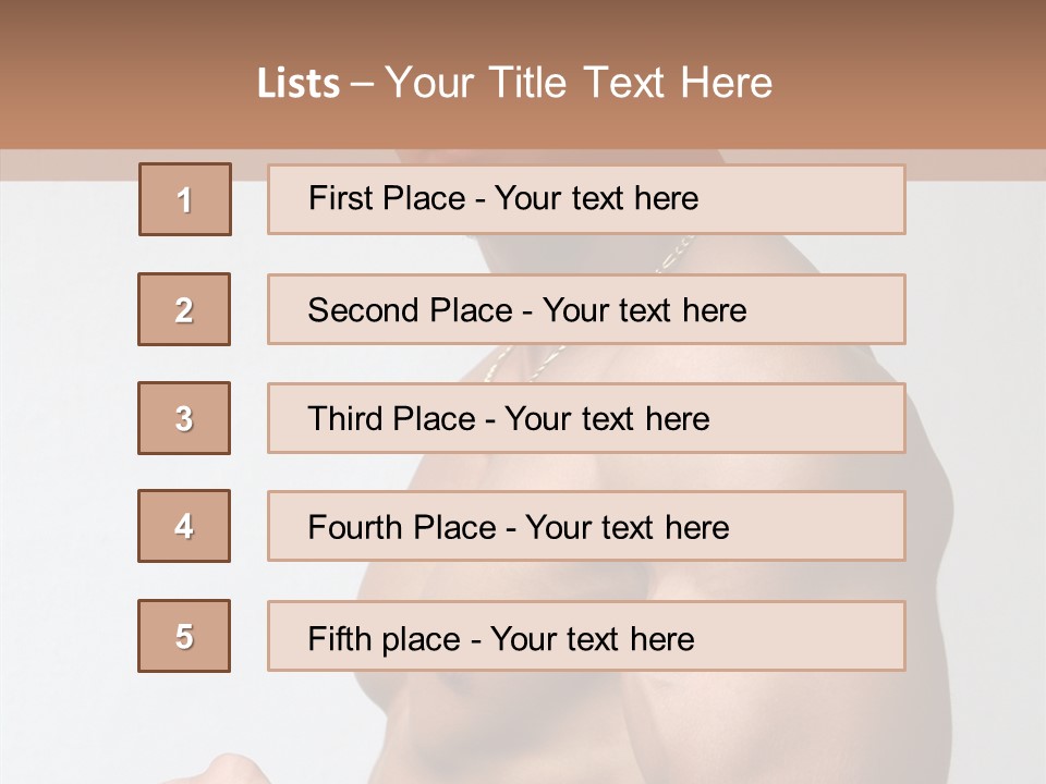 Fit Strong Bodybuilding PowerPoint Template