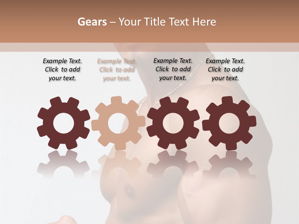 Fit Strong Bodybuilding PowerPoint Template