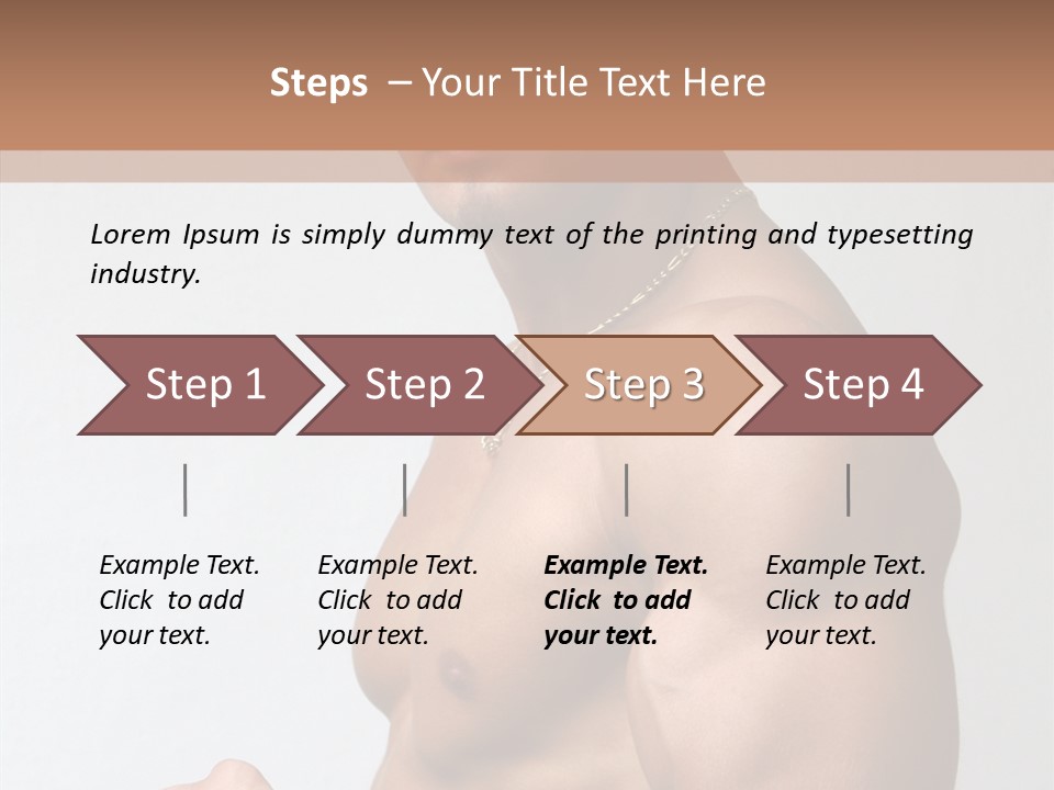 Fit Strong Bodybuilding PowerPoint Template