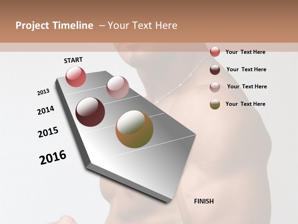 Fit Strong Bodybuilding PowerPoint Template