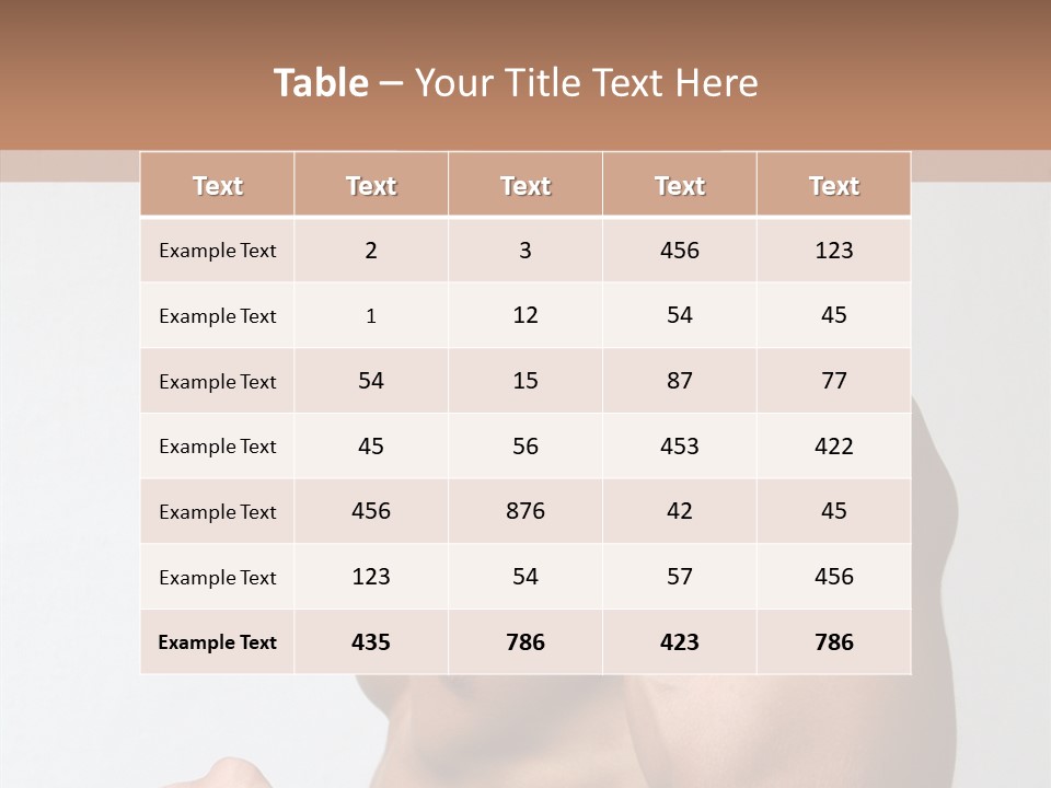 Fit Strong Bodybuilding PowerPoint Template