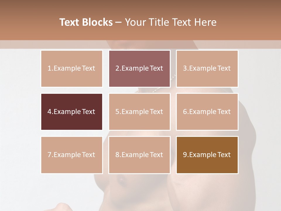 Fit Strong Bodybuilding PowerPoint Template