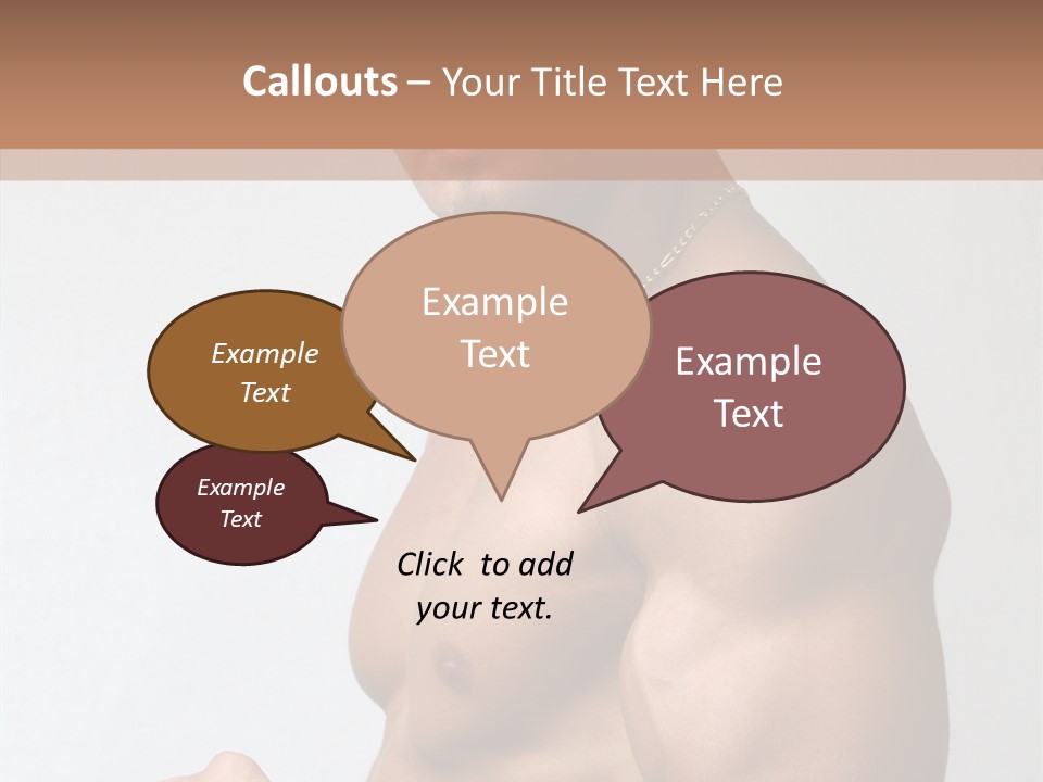 Fit Strong Bodybuilding PowerPoint Template