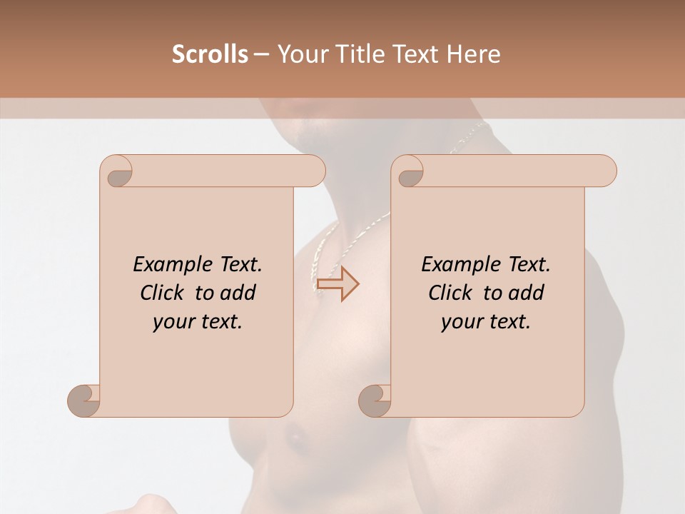 Fit Strong Bodybuilding PowerPoint Template