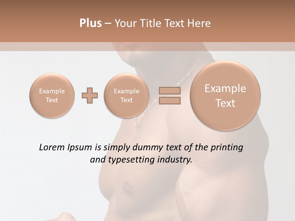 Fit Strong Bodybuilding PowerPoint Template