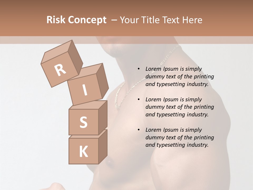 Fit Strong Bodybuilding PowerPoint Template