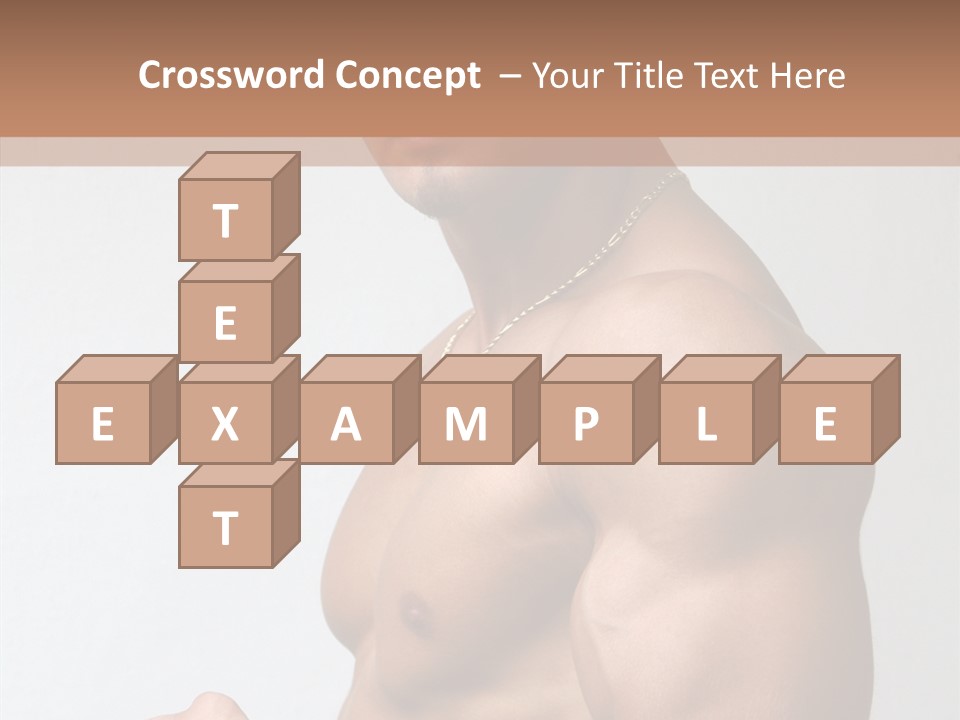 Fit Strong Bodybuilding PowerPoint Template