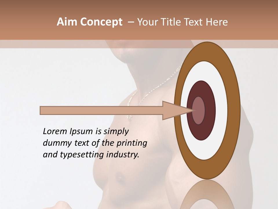 Fit Strong Bodybuilding PowerPoint Template