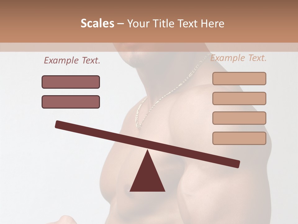 Fit Strong Bodybuilding PowerPoint Template