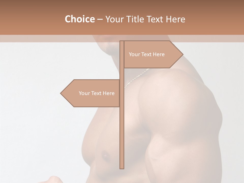 Fit Strong Bodybuilding PowerPoint Template