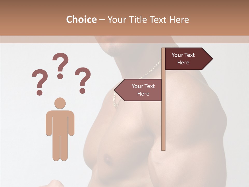 Fit Strong Bodybuilding PowerPoint Template