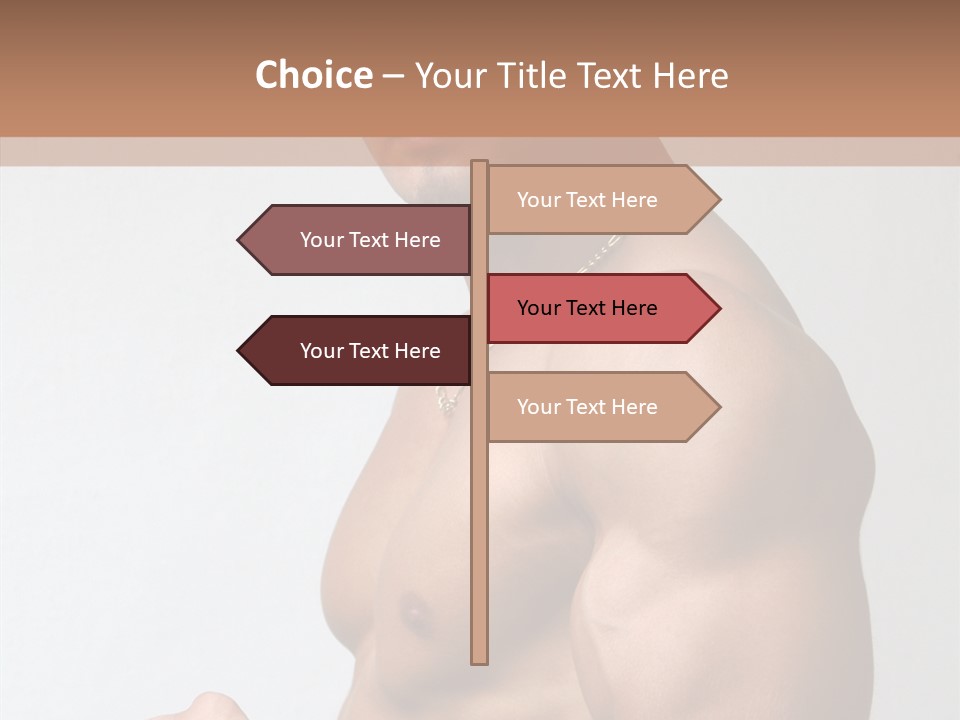 Fit Strong Bodybuilding PowerPoint Template