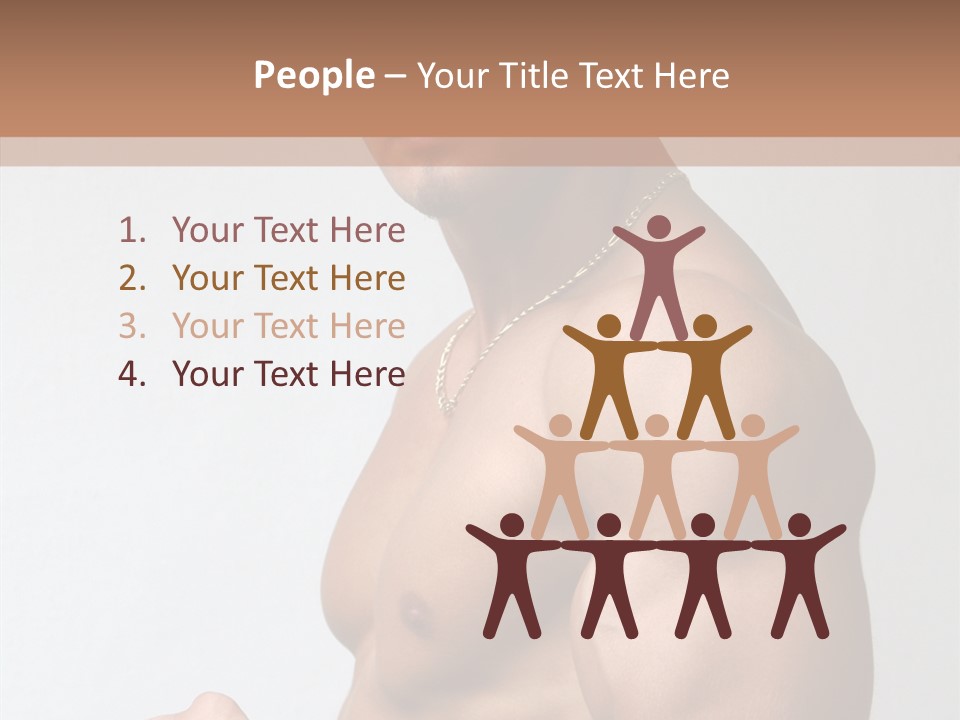 Fit Strong Bodybuilding PowerPoint Template