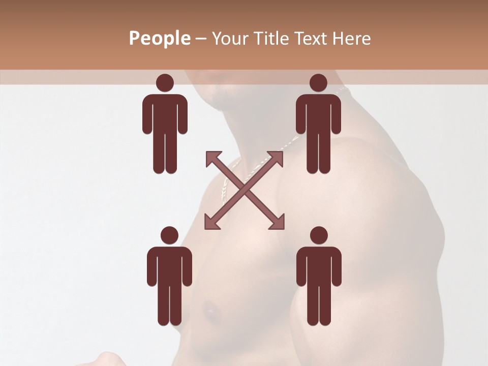 Fit Strong Bodybuilding PowerPoint Template