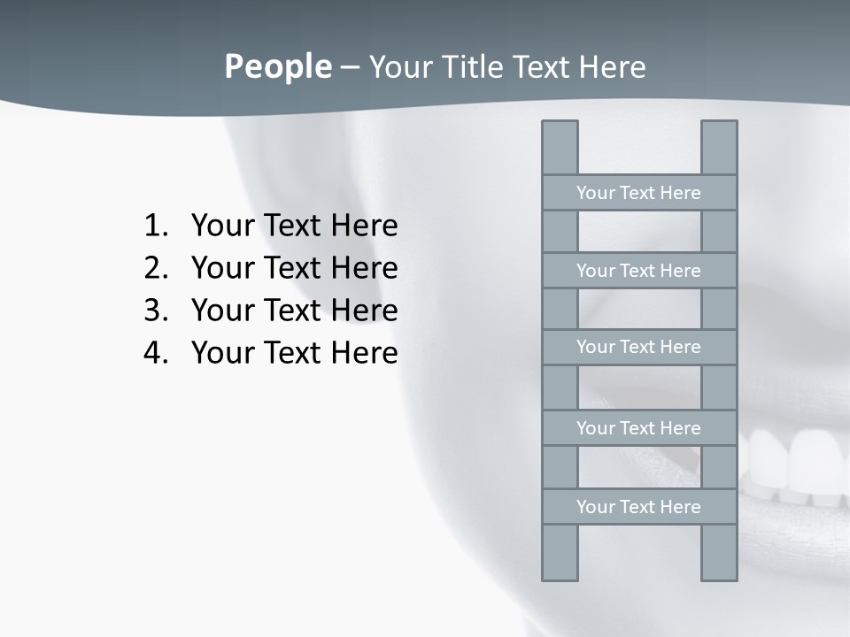Management Human Li Ten PowerPoint Template