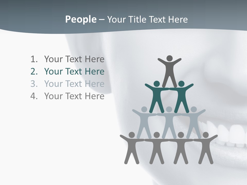 Management Human Li Ten PowerPoint Template