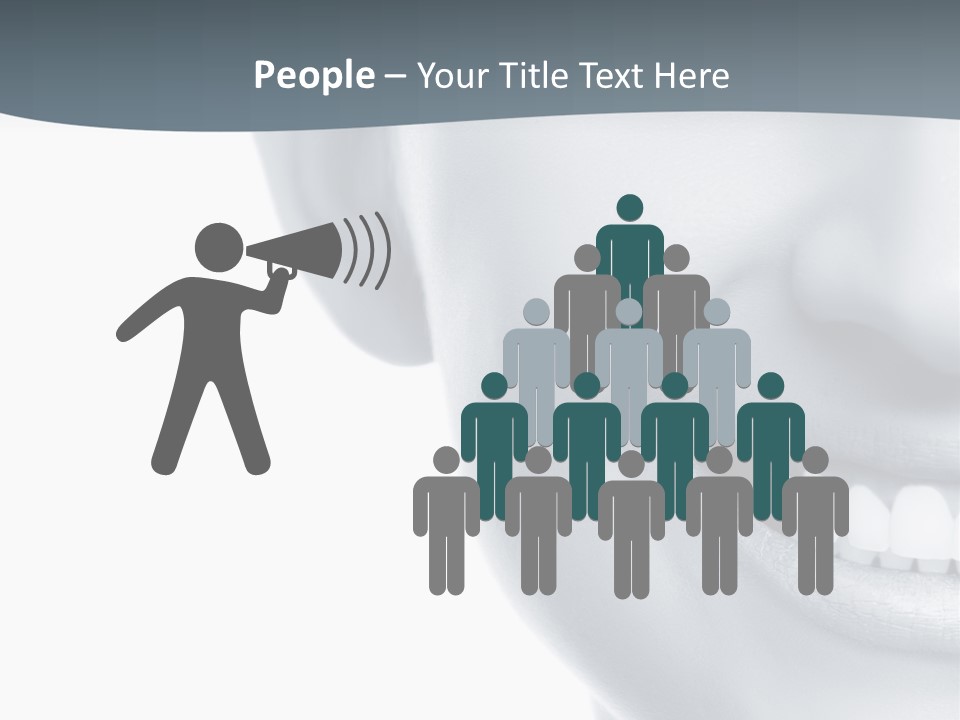 Management Human Li Ten PowerPoint Template