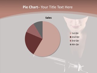 Elegant Firearm Barrel PowerPoint Template