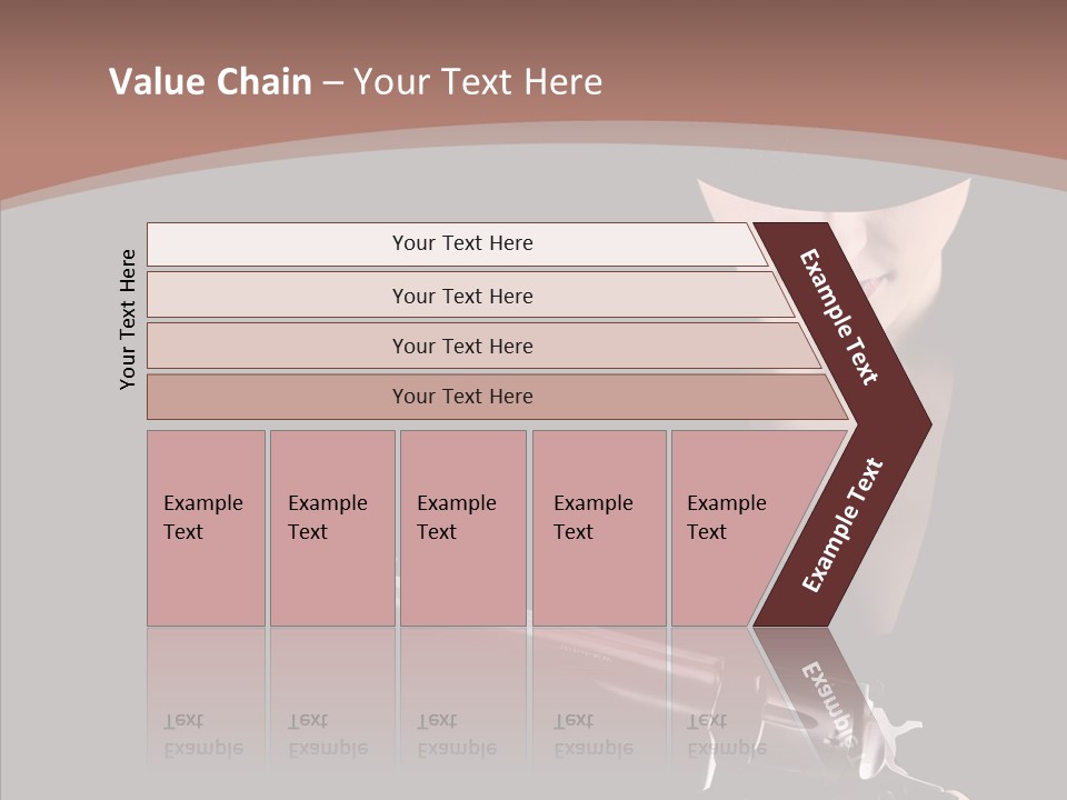 Elegant Firearm Barrel PowerPoint Template