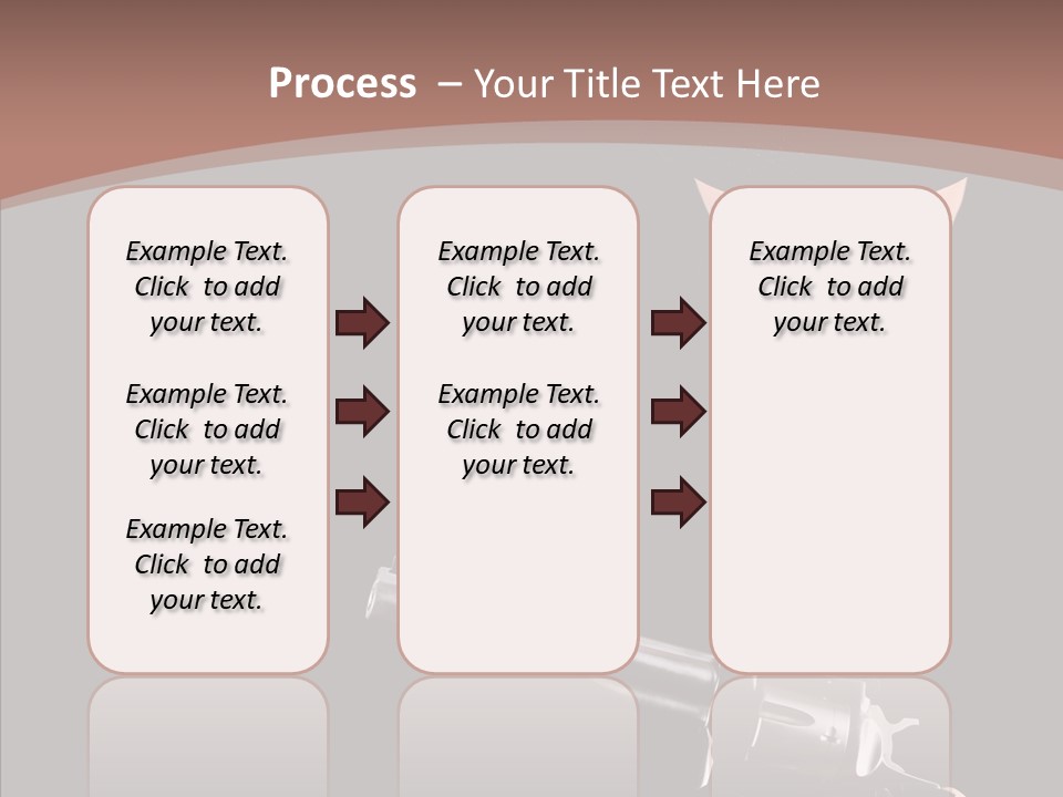 Elegant Firearm Barrel PowerPoint Template