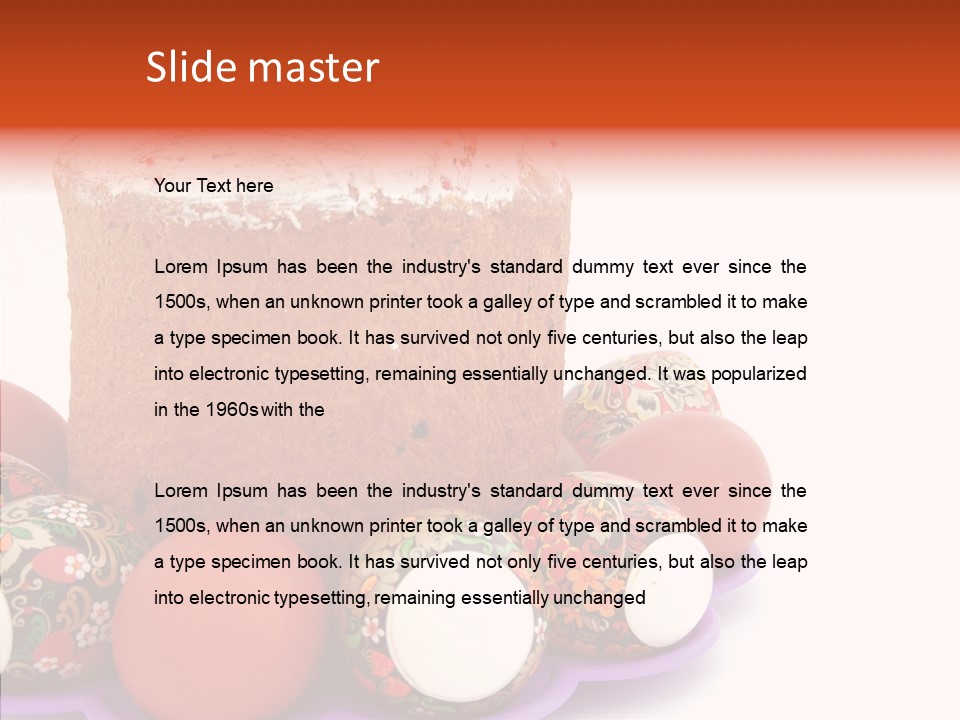 Ukrainian Egg Easter PowerPoint Template