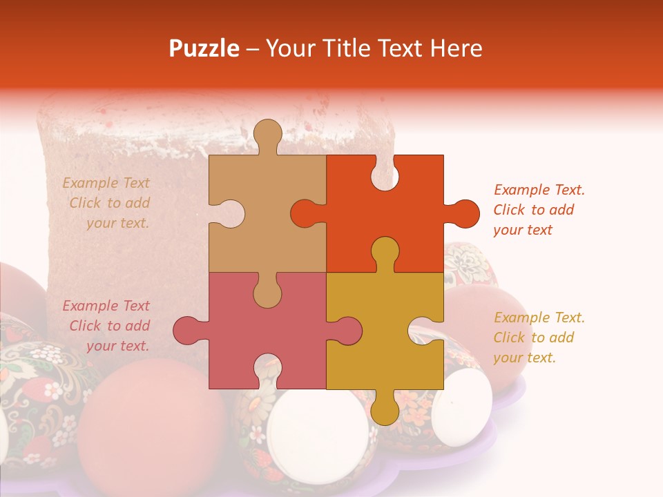 Ukrainian Egg Easter PowerPoint Template