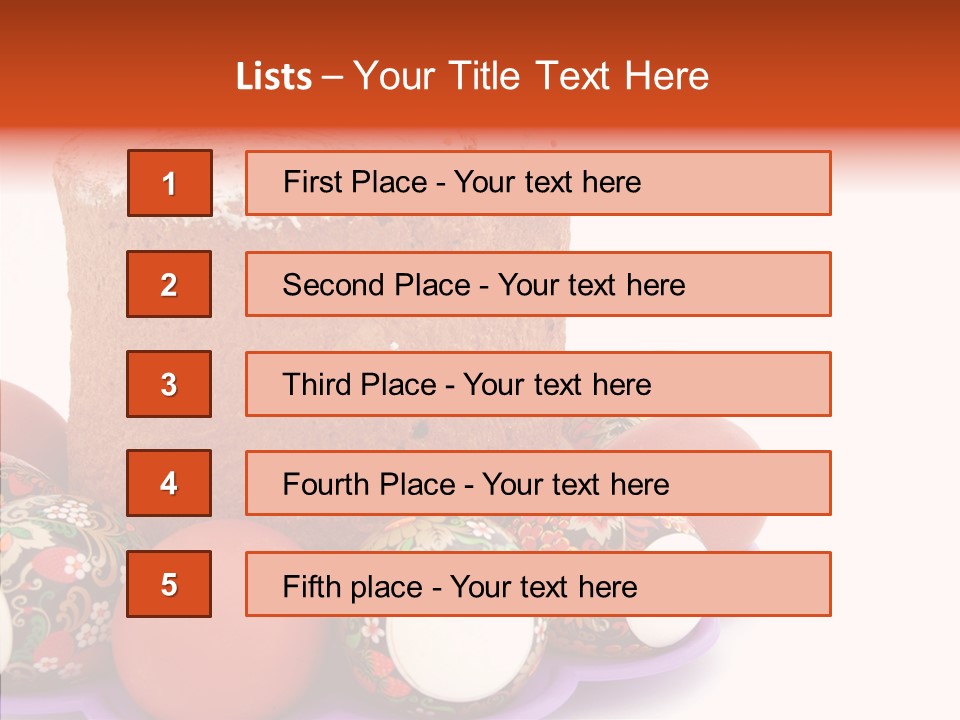 Ukrainian Egg Easter PowerPoint Template