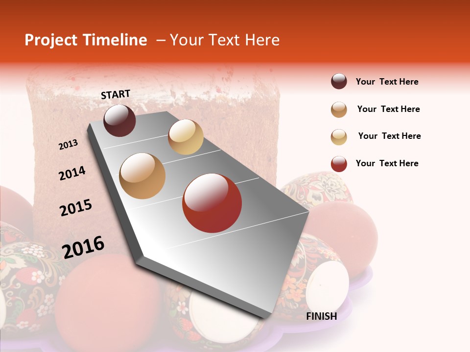 Ukrainian Egg Easter PowerPoint Template