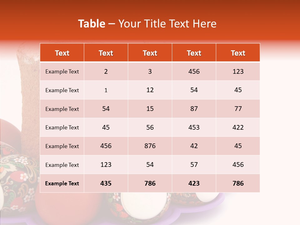 Ukrainian Egg Easter PowerPoint Template