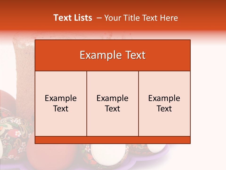 Ukrainian Egg Easter PowerPoint Template