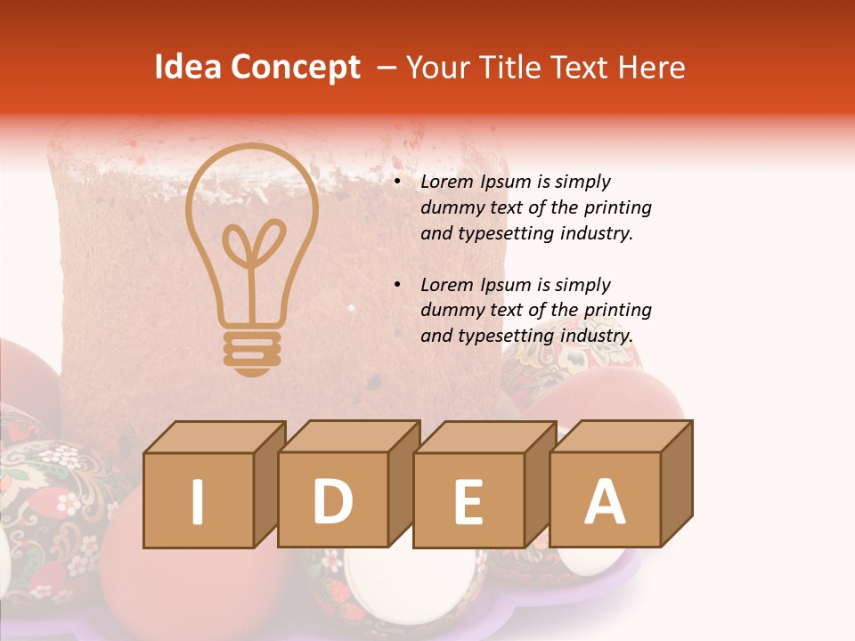 Ukrainian Egg Easter PowerPoint Template