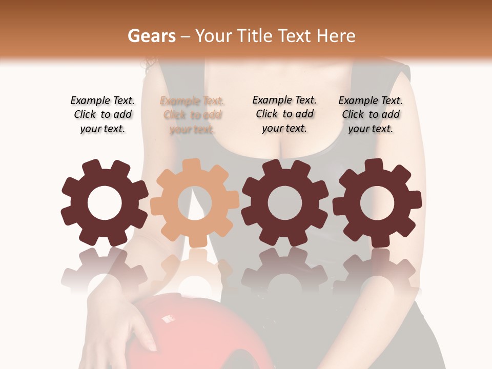 Beauty Glam Girl PowerPoint Template