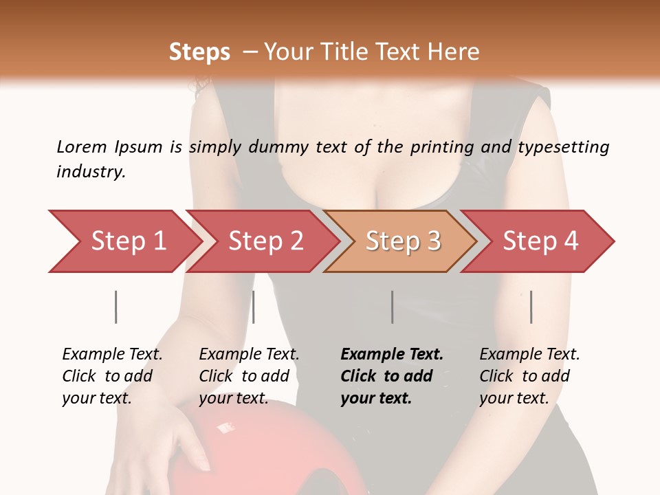 Beauty Glam Girl PowerPoint Template