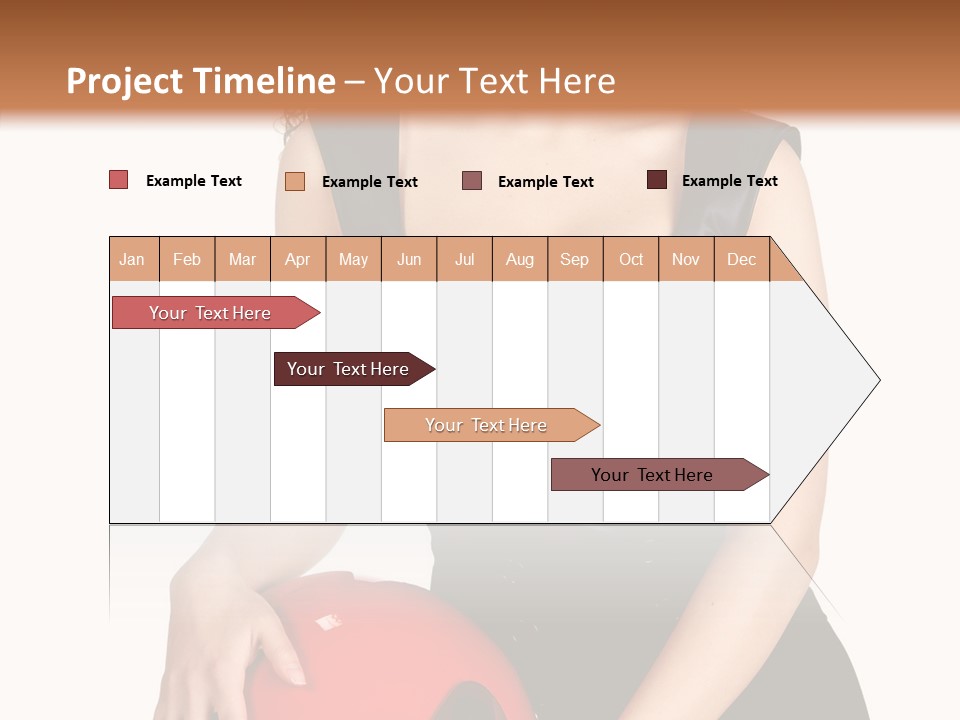 Beauty Glam Girl PowerPoint Template