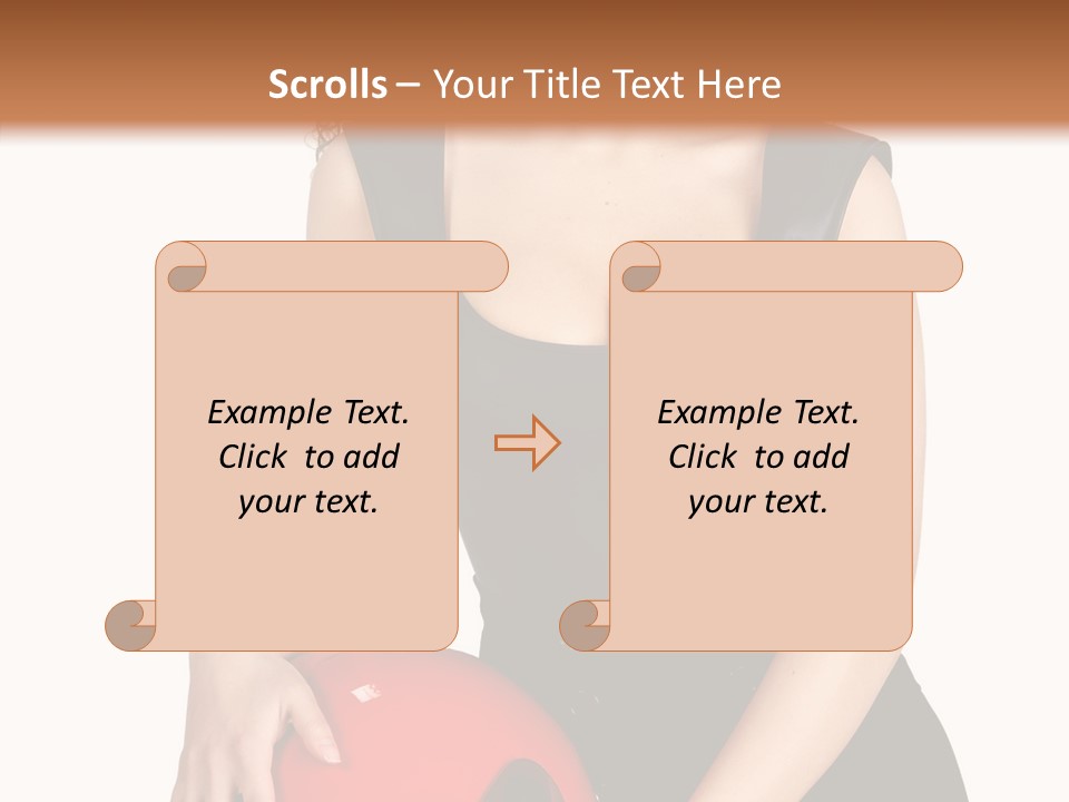 Beauty Glam Girl PowerPoint Template