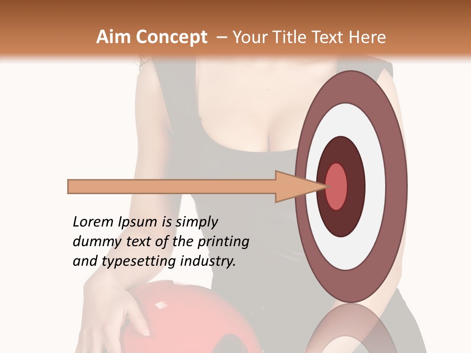 Beauty Glam Girl PowerPoint Template