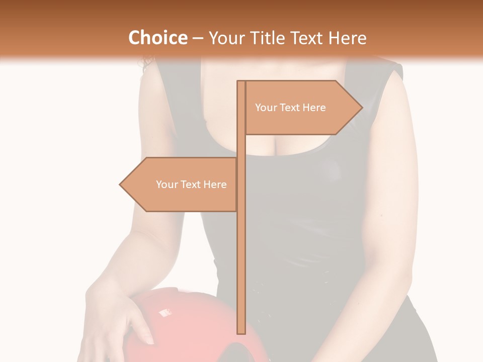 Beauty Glam Girl PowerPoint Template