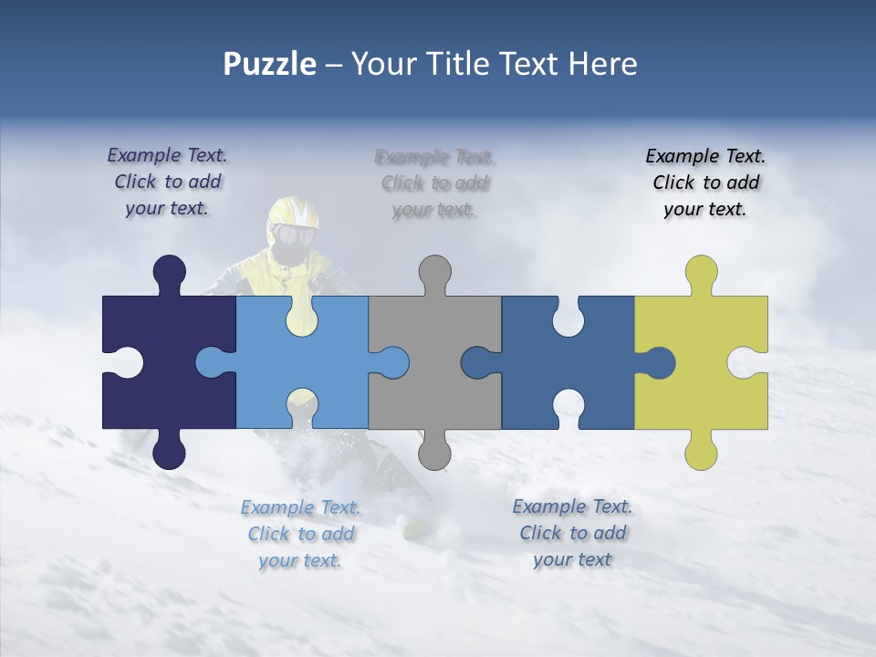 Suits Excitement Snow PowerPoint Template