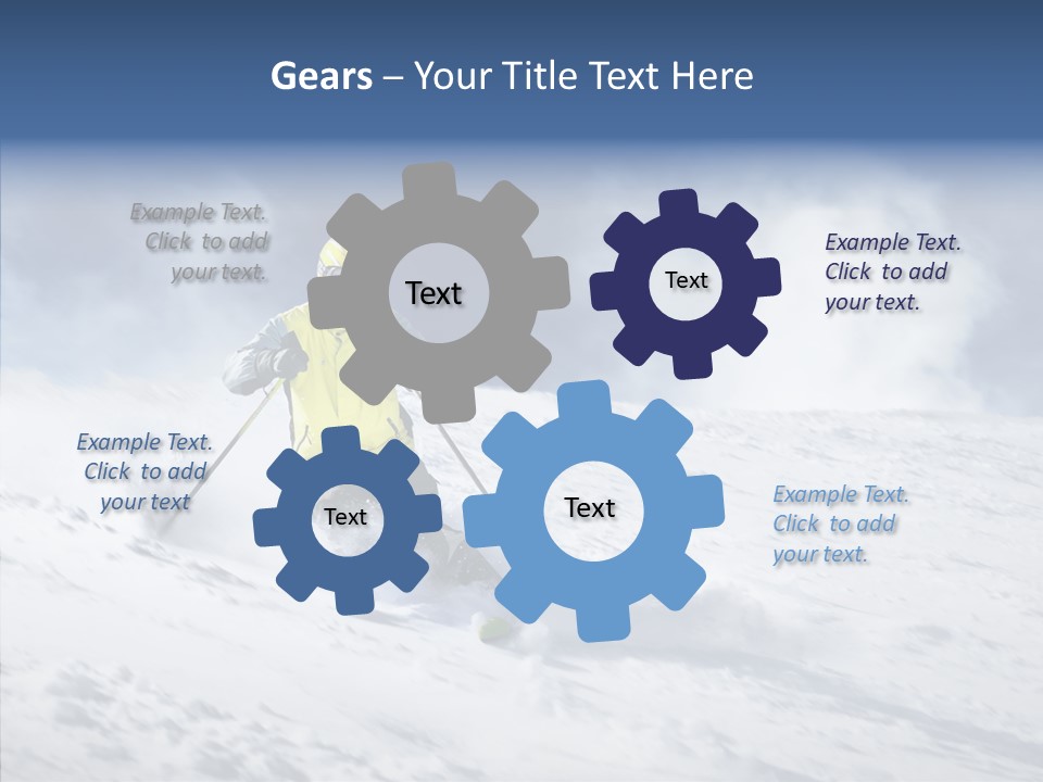 Suits Excitement Snow PowerPoint Template