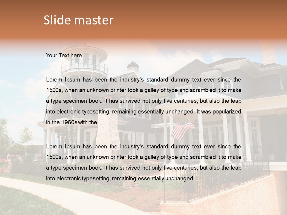 Humor Li Ten Room PowerPoint Template